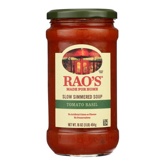 Rao's Specialty Food - Soup Tomato Basil - Case of 6 - 16 OZ
