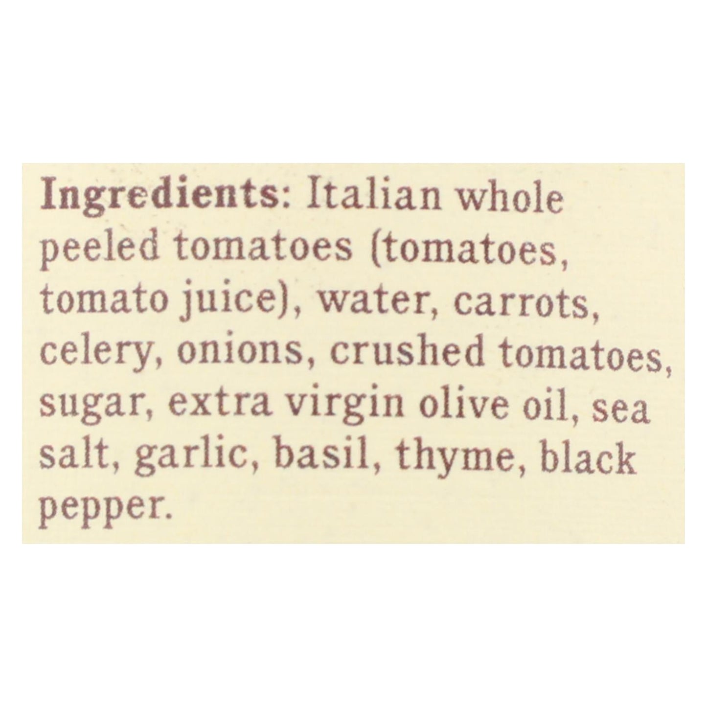 Rao's Specialty Food - Soup Tomato Basil - Case of 6 - 16 OZ