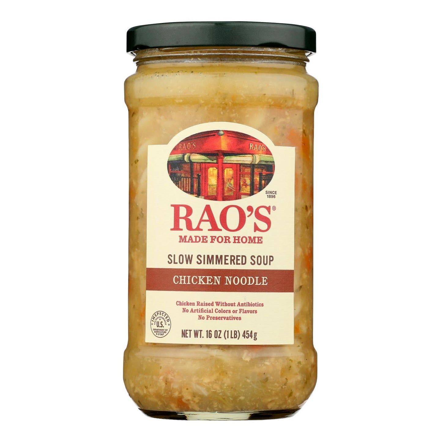 Rao's Chicken Noodle Soup, 16 OZ, Case of 6