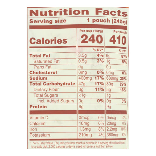 Organic Quinoa & Brown Rice w/ Garlic - 12 Pack, 8.5 Oz