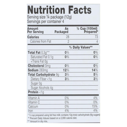 Simply Delish Chocolate Pudding & Pie Filling, 6 Pack