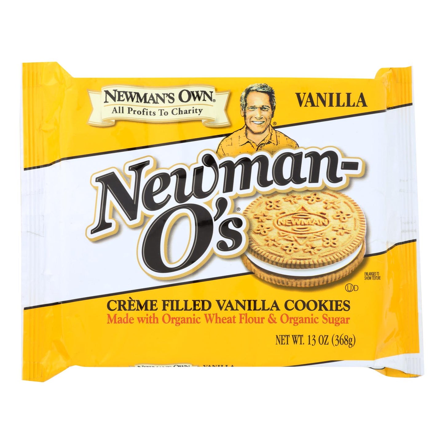Newman's Own Vanilla Creme Cookies - 6 Pack, 13 Oz