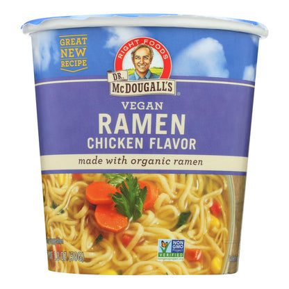 Vegan Chicken Ramen Soup Cups - 6 Pack, 1.8 Oz Each