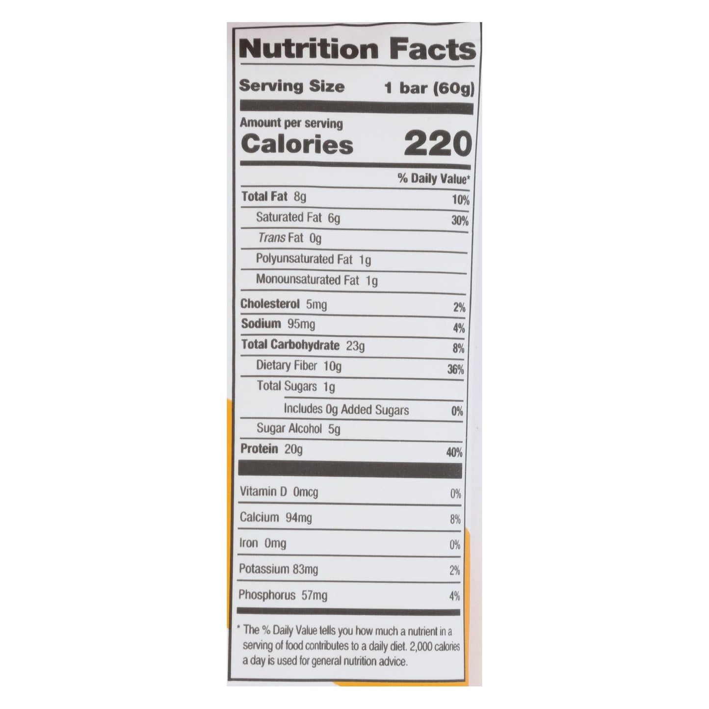 One Maple Glazed Doughnut Protein Bars, 12-Pack, 60g Each