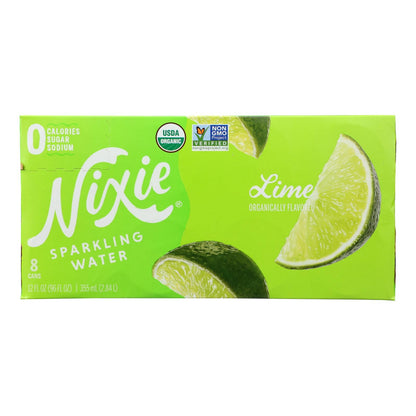 Nixie Lime Sparkling Water - 3 Cases of 8/12 FZ