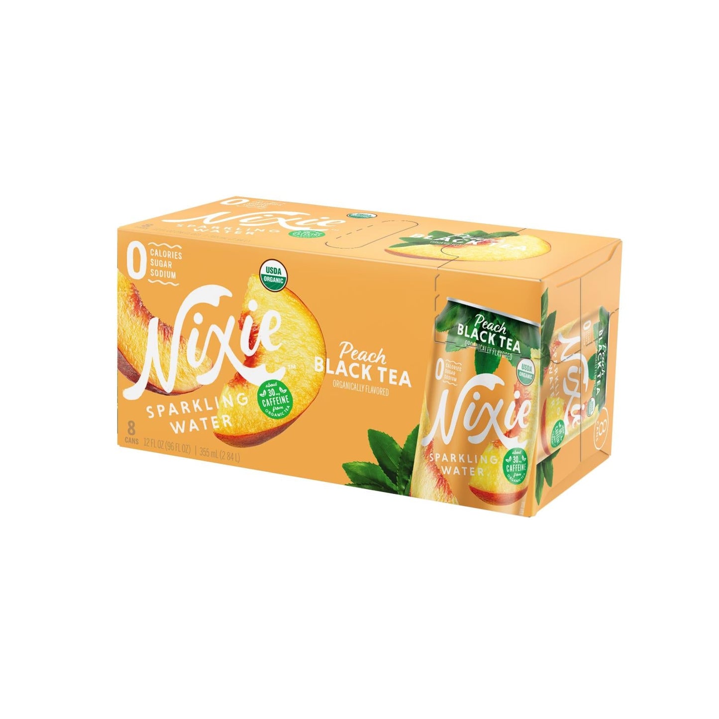 Nixie Peach Sparkling Water - 3 Pack (8/12 FZ)