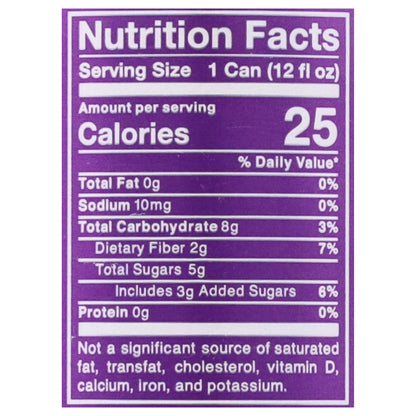 Poppi - Soda Grape Prebiotic - CS of 12-12 FZ