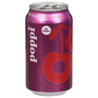 Poppi - Prebio Soda Cherry Cola - CS of 12-12 FZ