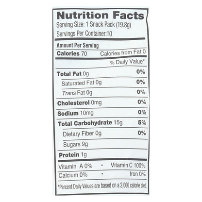 Yummy Earth Organic Gummy Bears, Snack Pack, 12x10 Count