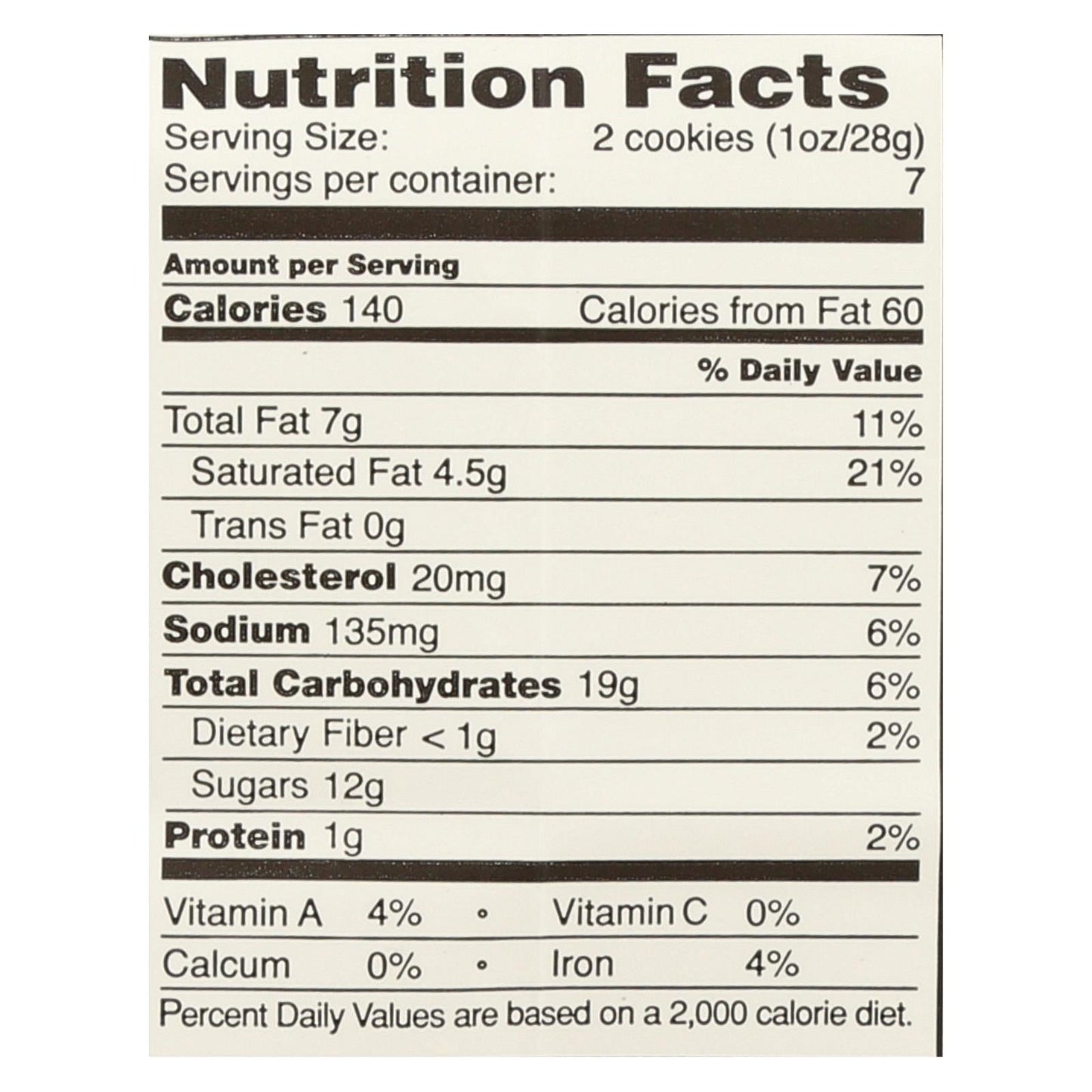 Tate's Chocolate Chip Cookies, 12-Pack, 7 Oz Each