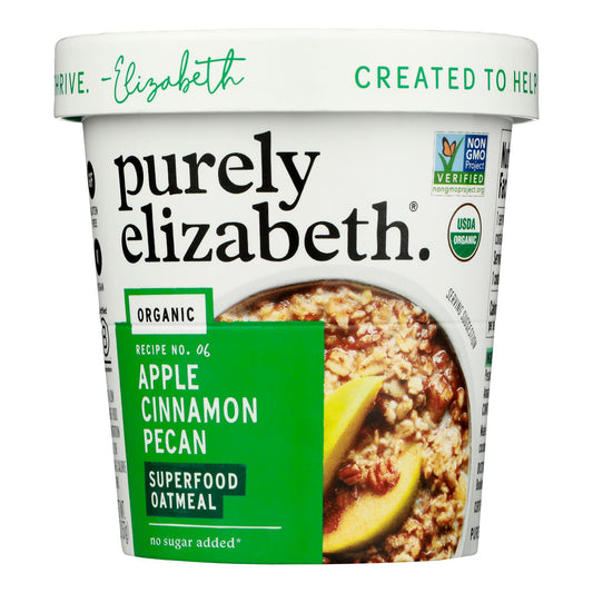 Purely Elizabeth Apple Cinnamon Pecan Oatmeal 12-Pack