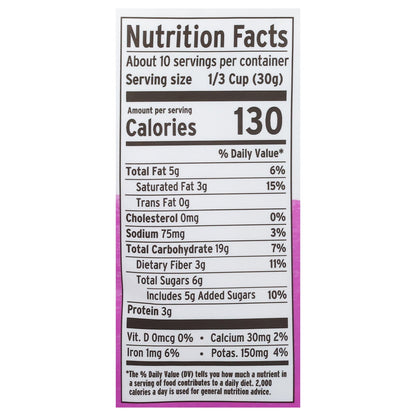 Purely Elizabeth - Cookie Granola Oatml Rsn - CS of 6-11 OZ