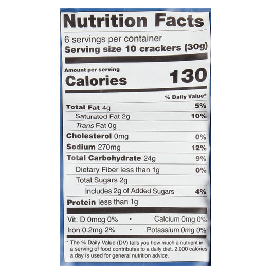 Schar - Crackers Entertain Gluten Free - Case Of 5-6.2 Oz