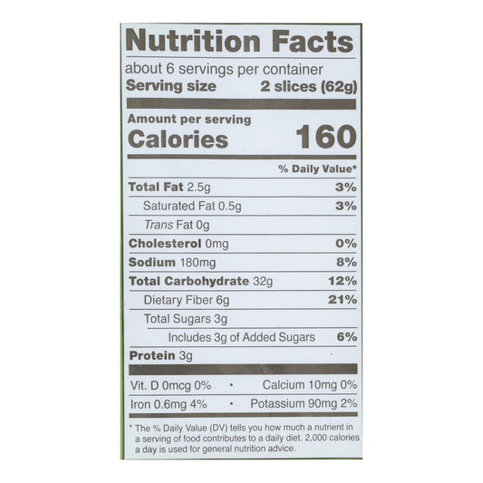 Schar - Bread Artsn Bkr 10grn&sds - Case Of 8-14.1 Oz