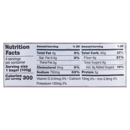 Schar - Bagel Everything - CS of 4-14.1 OZ
