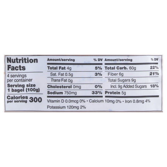 Schar - Bagel Everything - CS of 4-14.1 OZ