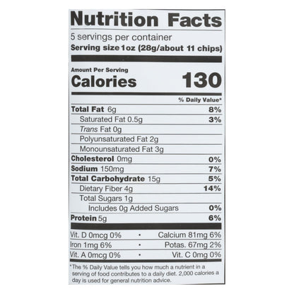 Beanitos White Bean Chips, Lime, 6-Pack, 5 Oz