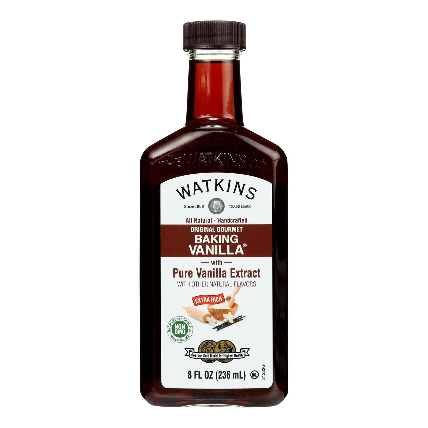 J.R. Watkins Gourmet Baking Vanilla, 8 fl oz