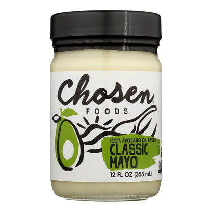 Chosen Foods Avocado Oil - Mayo - Case Of 6 - 12 Oz.