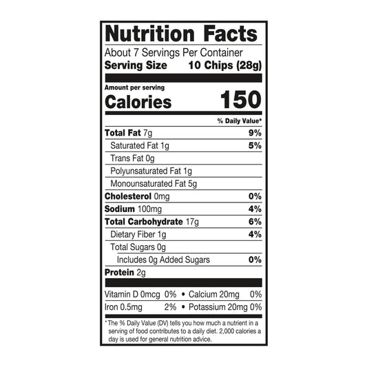 Late July Sea Salt Tortilla Chips Dipper, 9 Pack, 7.4 Oz