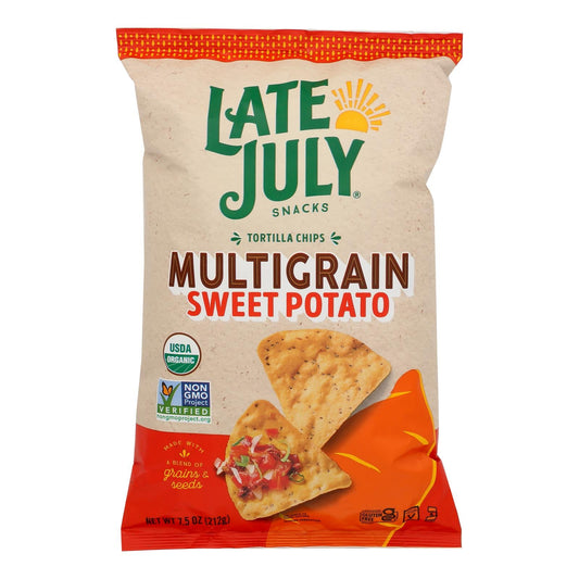 Late July Sweet Potato Tortilla Chips, 12-Pack (7.5 OZ)