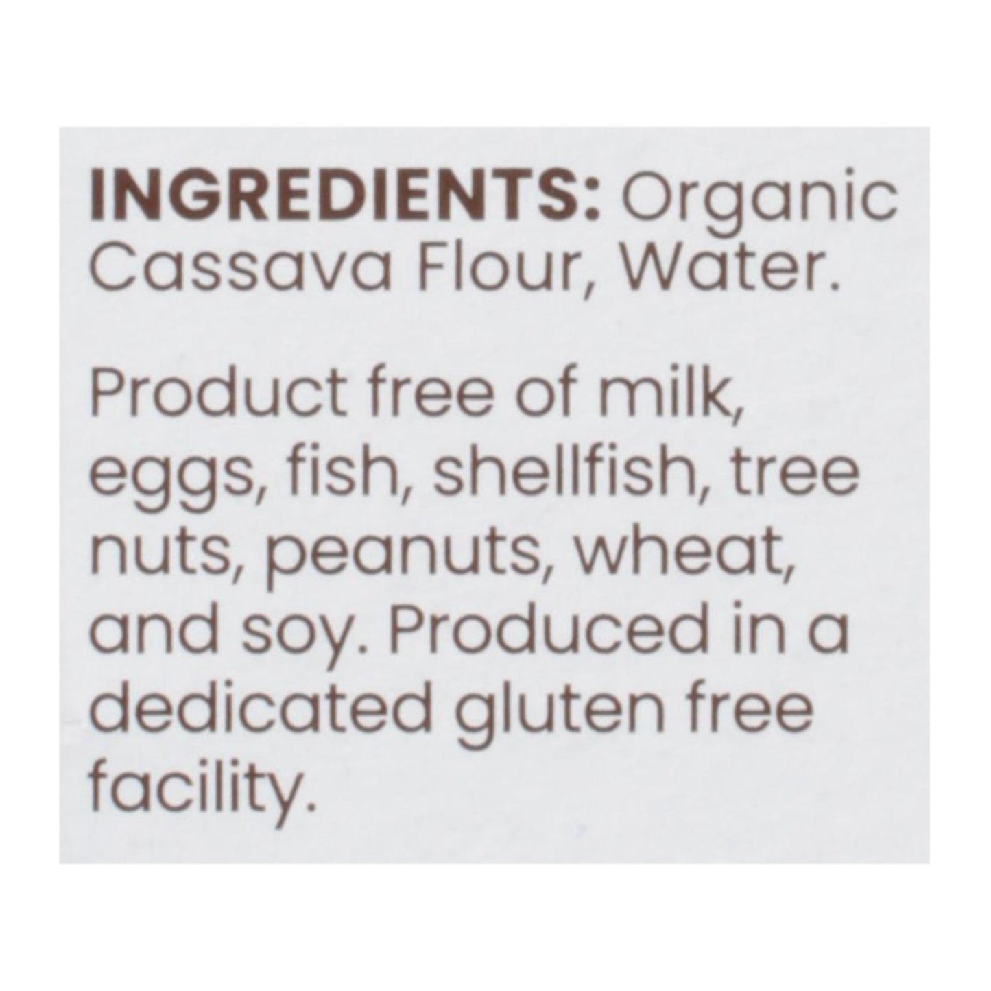 Jovial - Pasta Organic Cassava Elbows - Case Of 6-8 Oz