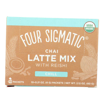 Four Sigmatic Chai Latte w/ Turkey Tail & Reishi - 10 Ct