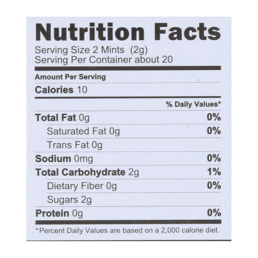 Vermints Cinnamint Natural Breath Mints, 1.41 Oz, 6-Pack