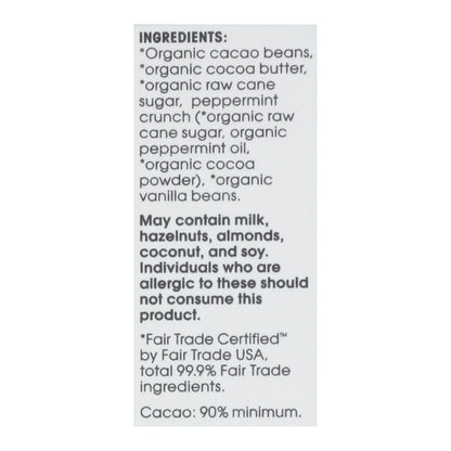 Alter Eco Dark Mint Crisp Chocolate - 12 Pack, 2.65 OZ Each