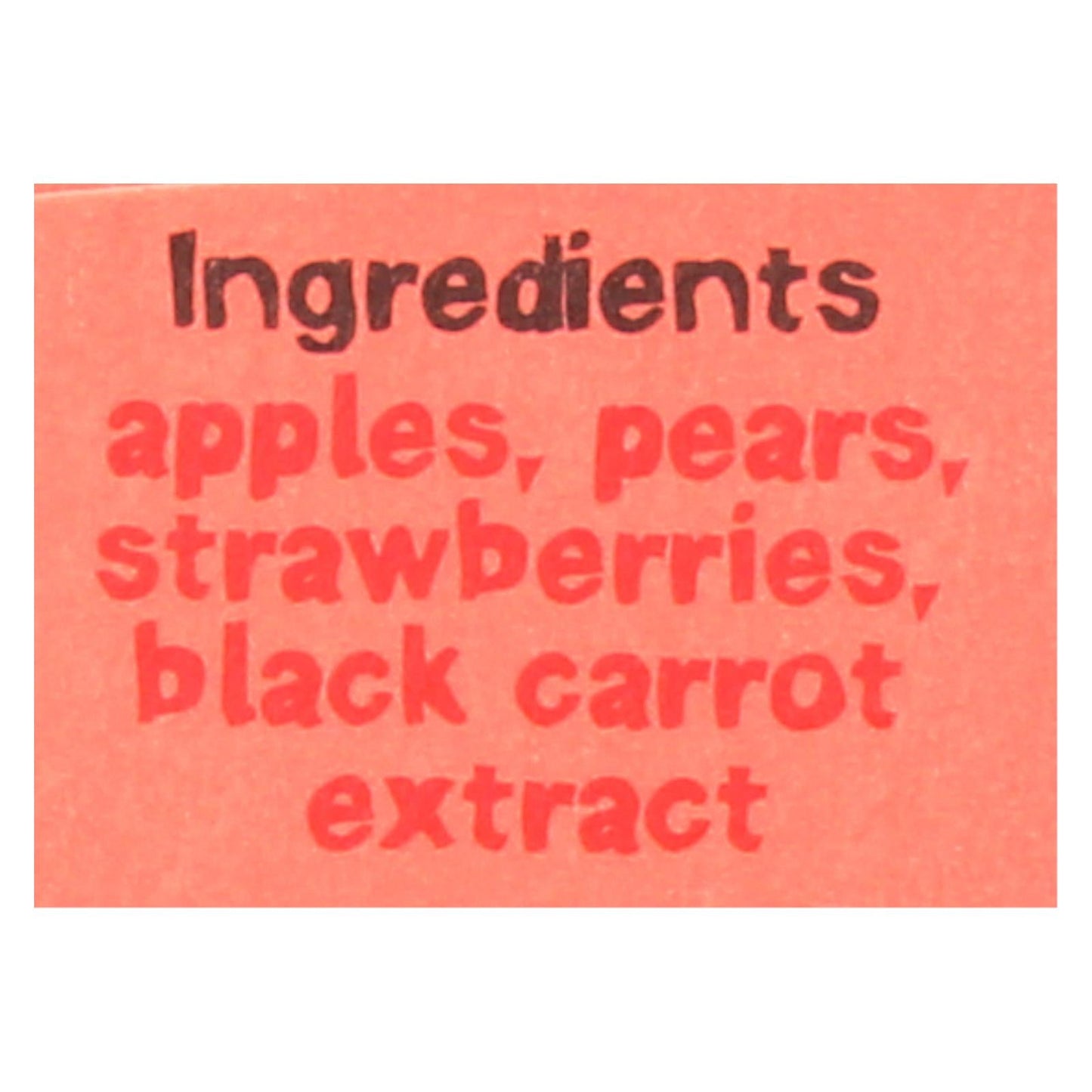 Bear Real Fruit Yoyos - Strawberry - Case of 6 - 3.5 oz.