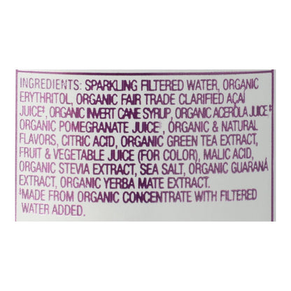 Sambazon Organic Low-Cal Amazon Energy Drink, 12-Pack