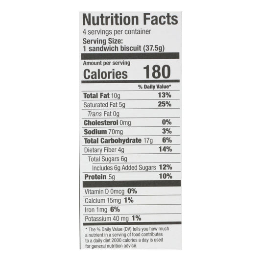 Olyra Dark Chocolate Breakfast Biscuits, 6-Pack, 5.3 Oz