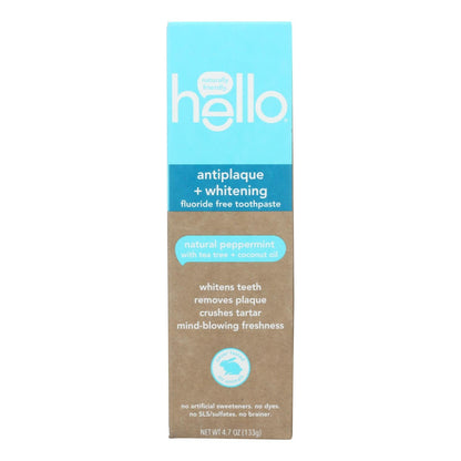 Hello Products Llc - Thpst Antiplq+wht Flrd Fr - Case Of 6-4.7 Oz
