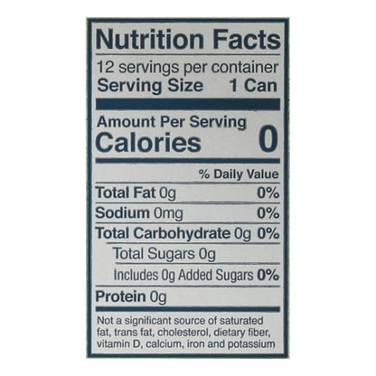 Waterloo - Sprklng Wtr Chry Limade - CS of 2-12/12 FZ