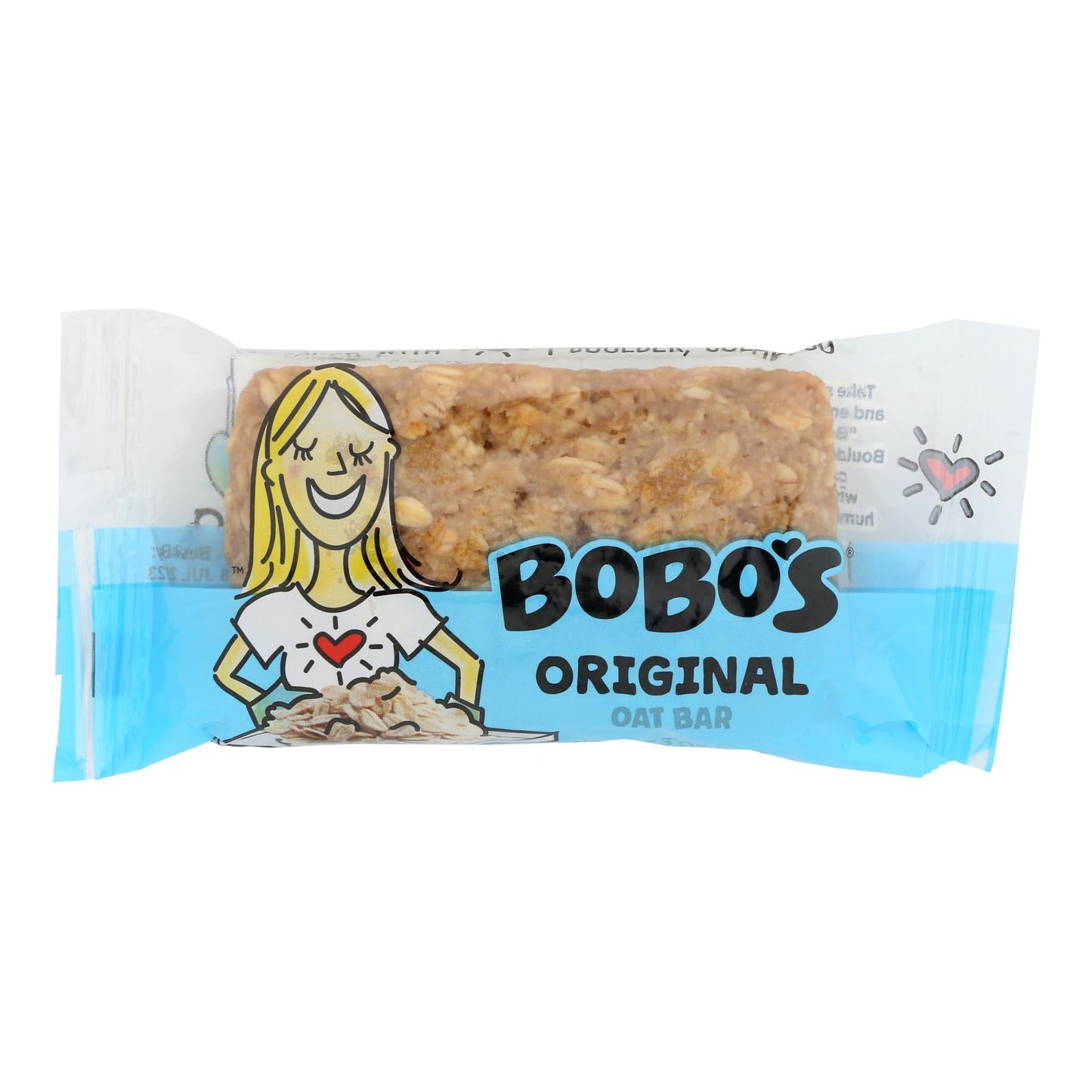 Bobo's Original Oat Bars, All Natural, 3 Oz, Case of 12