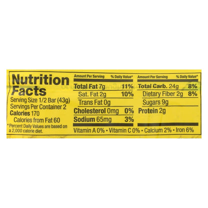 Bobo's Lemon Poppyseed Oat Bars, Gluten-Free, 3oz, 12-Pack