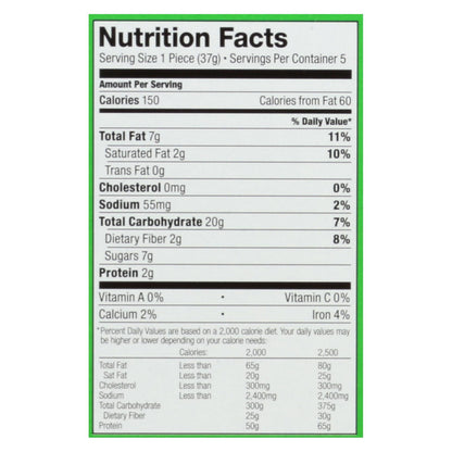 Bobo's Oat Bars - Oat Bites Coconut - Case of 6-5/1.3 oz