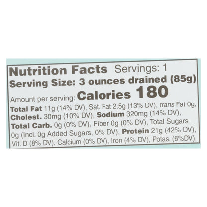 Wild Planet Mackerel in Olive Oil - 12 Pack, 4.375 Oz Each