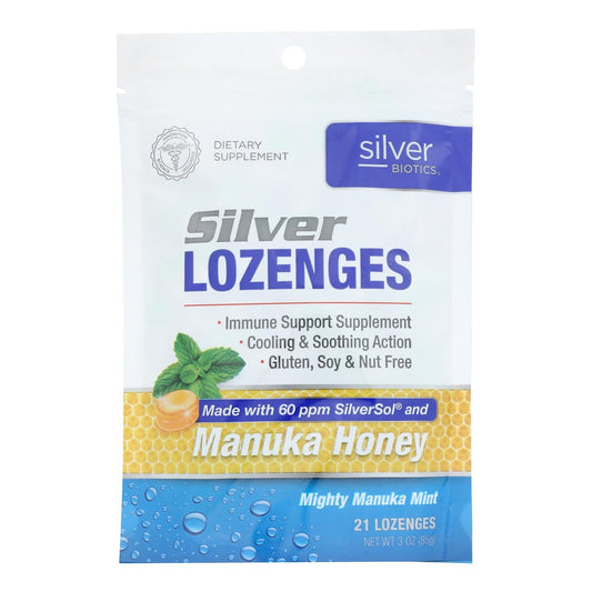 Silver Biotics - Lozenges W/manuka Honey - 1 Each-21 CT