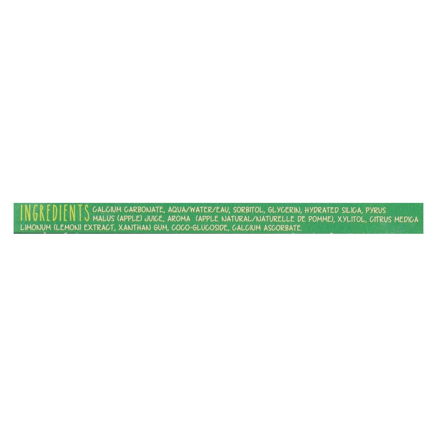 Green Beaver Green Apple Toothpaste, 2.5 Fl Oz