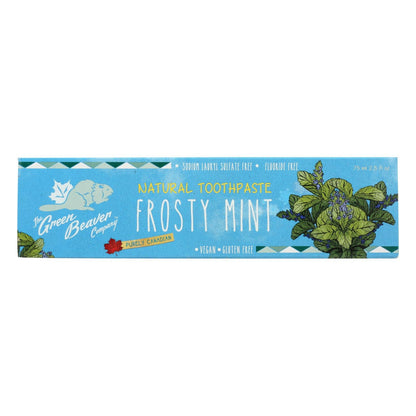 Green Beaver Frosty Mint Toothpaste, 2.5 Fl Oz