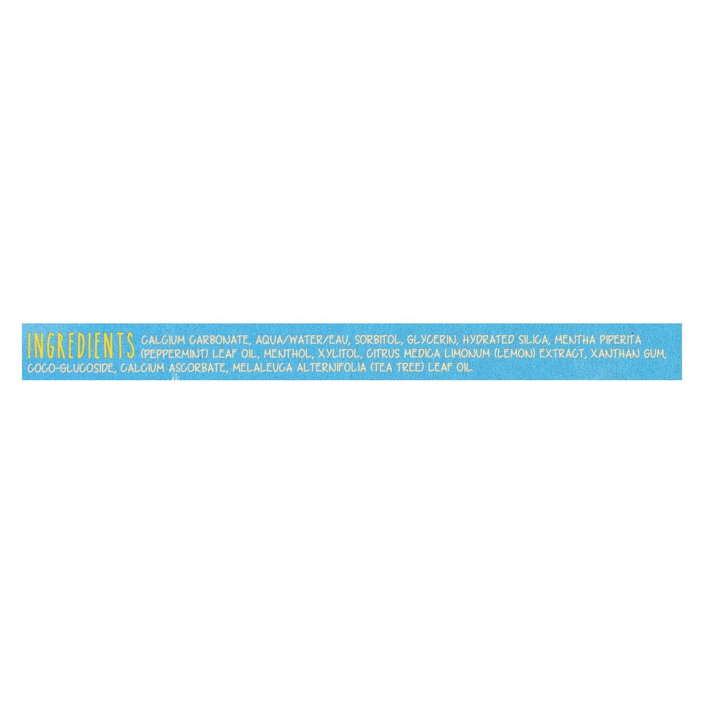 Green Beaver Frosty Mint Toothpaste, 2.5 Fl Oz