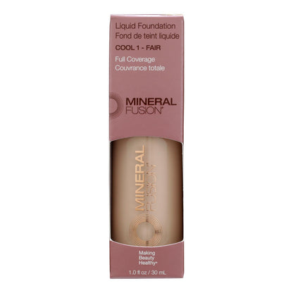 Mineral Fusion - Mkup Liquid Foundation Cool1 - 1 Each-1 Fz
