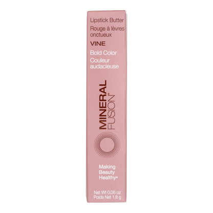 Mineral Fusion - Mkup Lipstick Butter Vine - 1 Each-.06 Oz