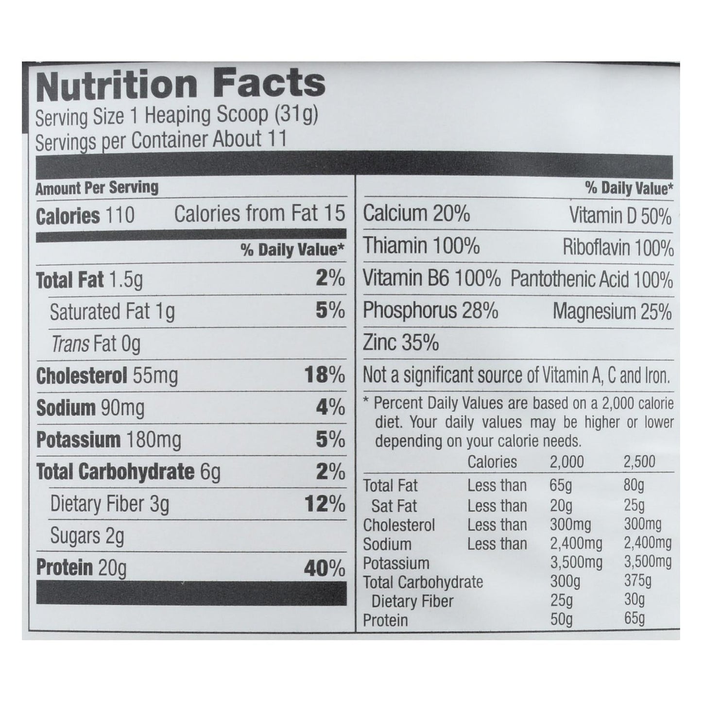 Designer Whey - Protein Powder - Chocolate - 12.7 Oz