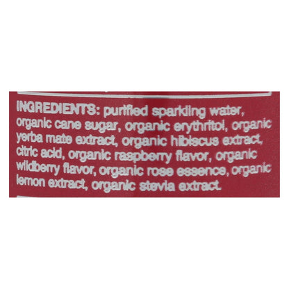 Clean Cause - Yrba Mte Raspberry - Case Of 12 - 16 Fz