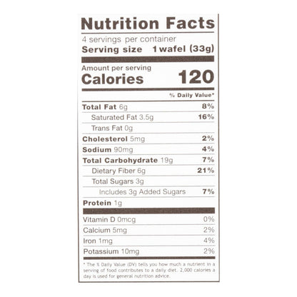 Vanilla Caramel Wafels 4pk - Case of 12 (4.64 oz each)