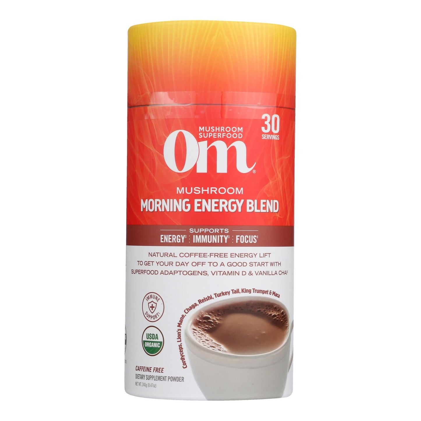 Om - Mush Morn Energy Blend - 1 Each-8.47 OZ