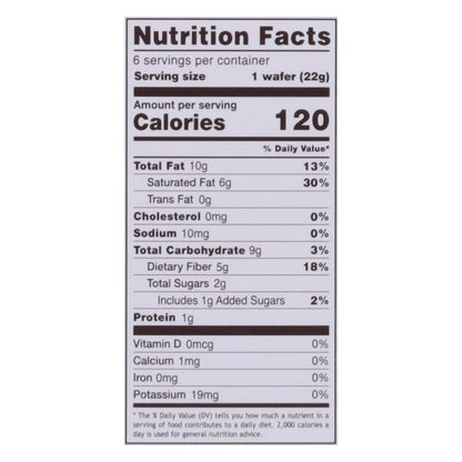 Rip Van Wafels - Wafers Dark Chocolate - CS of 6-4.68 OZ