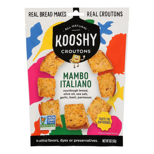 Kooshy Croutons Mambo Italian 6-Pack (5 oz Each)